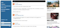 Web Development Of Worship Service